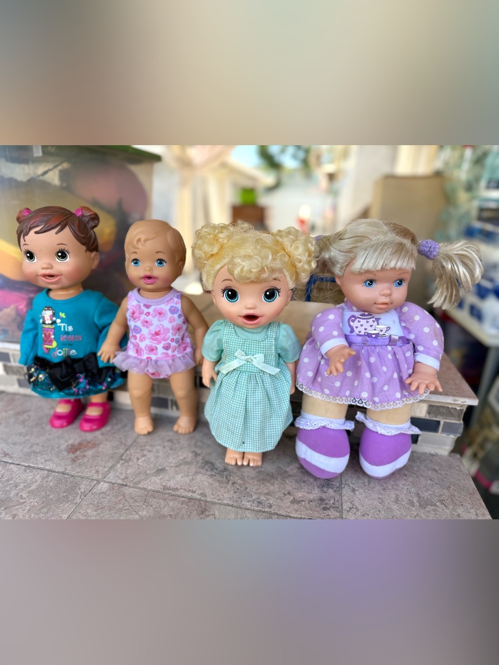 Baby Alive/Singing/Drink&Wet doll bundle